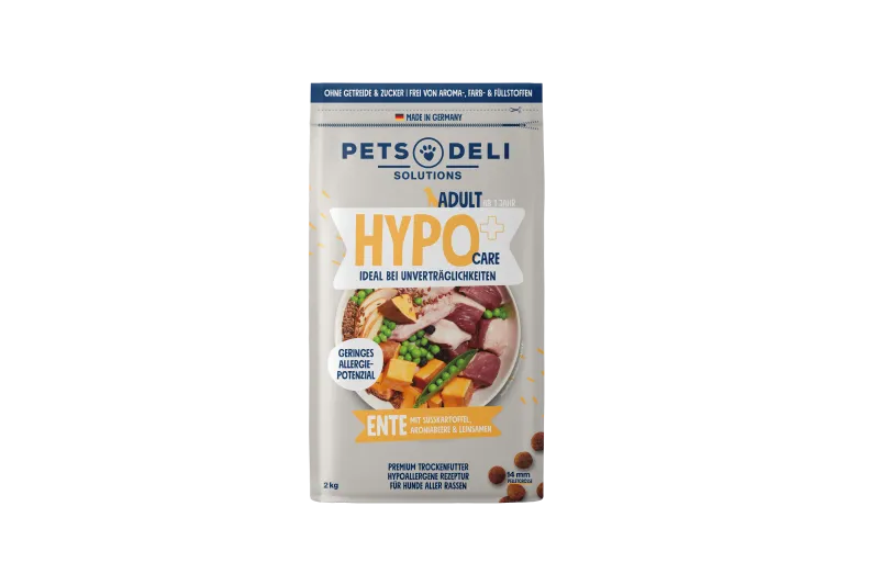 Pets Deli Hypo Ente mit Süsskartoffel & Leinsamen 2kg